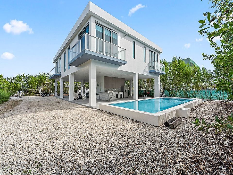 Elevated home and pool